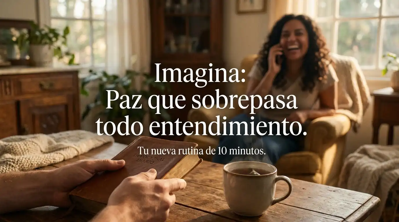 Adiós Ansiedad 30 Días de Paz Perfecta - Devocional Práctico Emocional